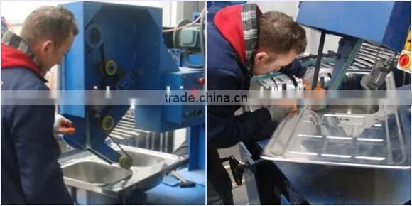 kitchen sink sanding machine for the bottom (circle pattern)