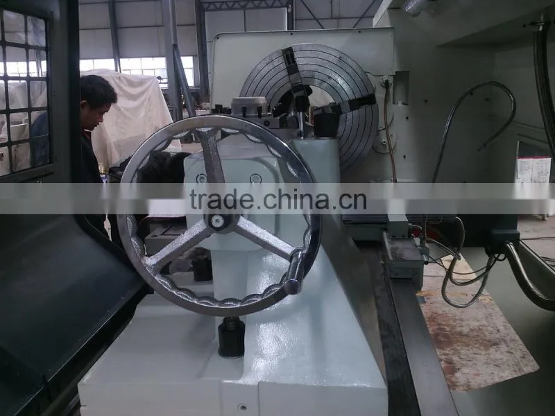 cnc turret lathe CKG1335 double chuck lathe/tube threading lathe