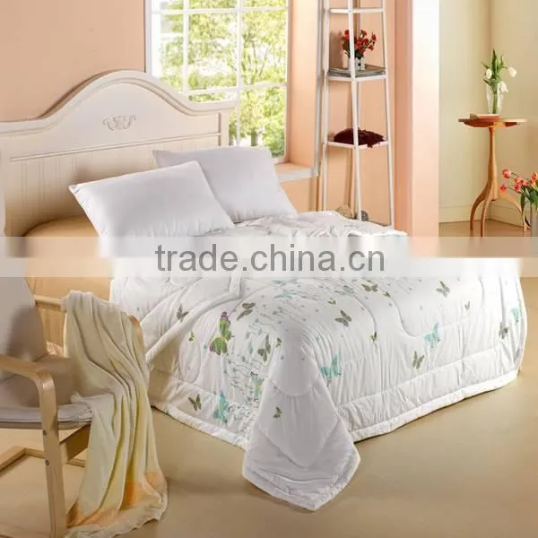 free sample available romantic hotel printed summer quilt sets