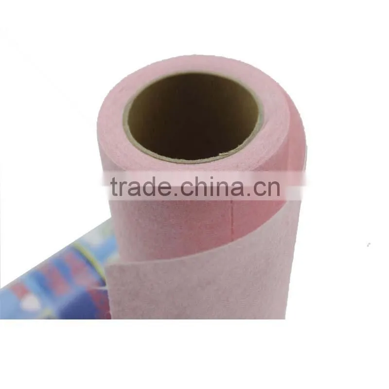 China manufcturer OEM hot sale microfiber full color roll pet nonwoven fabric