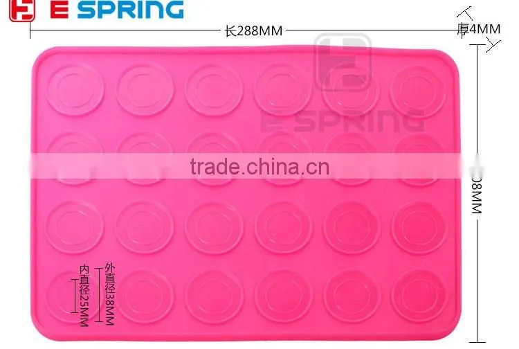 Large Double Sided Macaron Macaroon Dessert DIY Mold Sheet Silicone Baking Mat