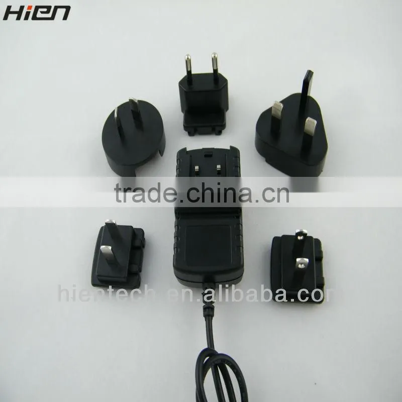 Mobile phone charger connector mobile phone charger intercangeable plug suit for mobilephone/tablet/camera