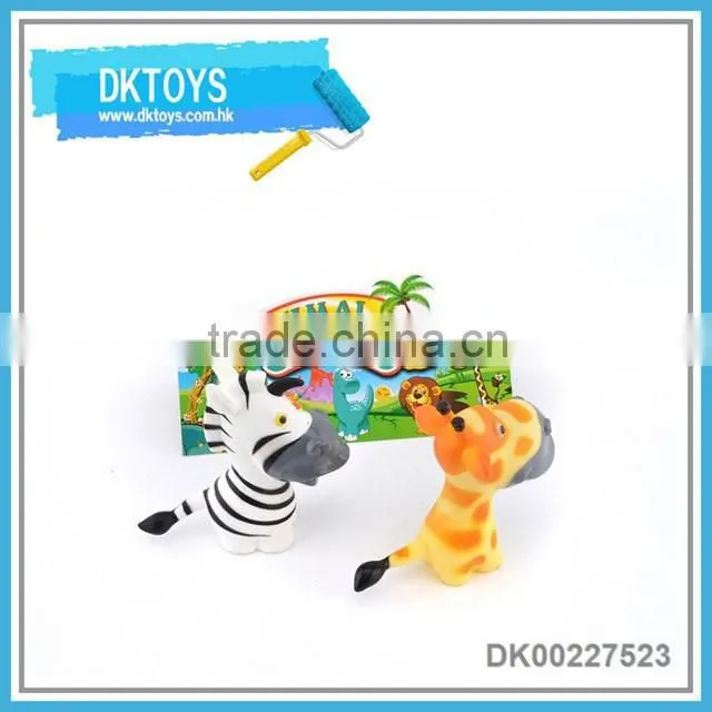 2016 Hot selling soft PVC animal roto-cast animal toys