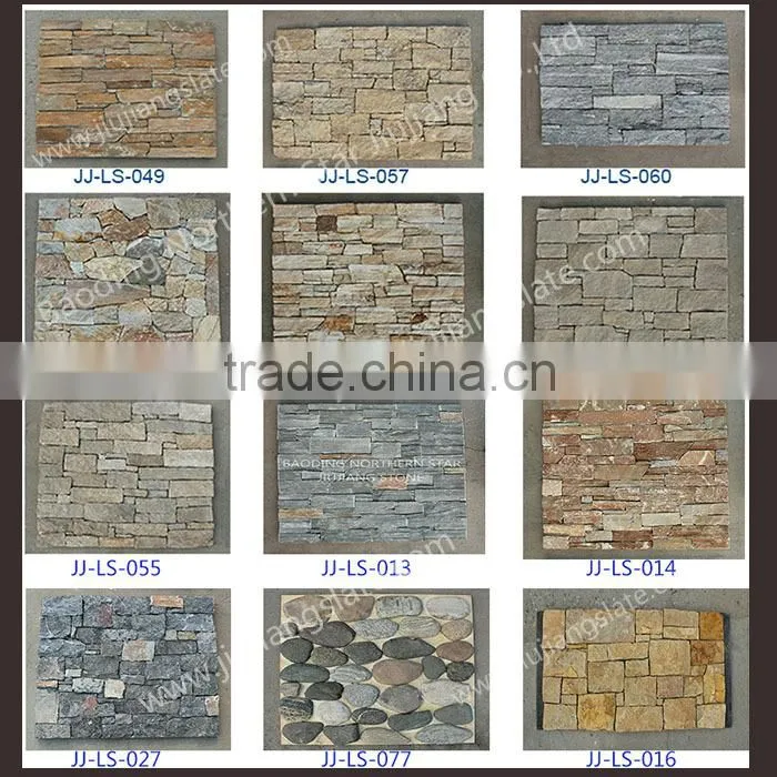 golden quartzite decorative flexible veneer stone