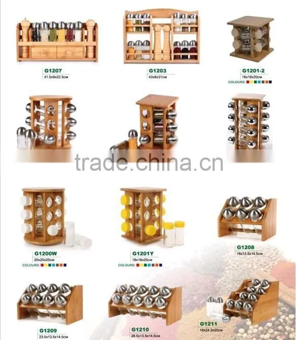 Bamboo shape pepper mill/wooden pepper grinder for kitchen