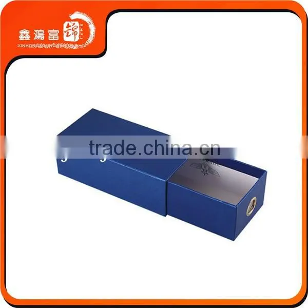xhfj custom brown black luxury drawer paper box for gift