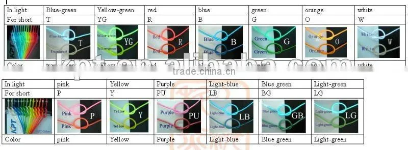 brightness neon colorful el luminescent wire