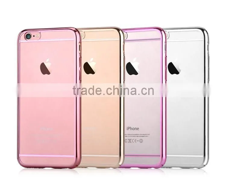 China Supplier Electroplating Phone PC Case For Iphone 6 6S
