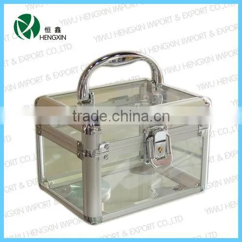 Acrylic cosmetic box chear