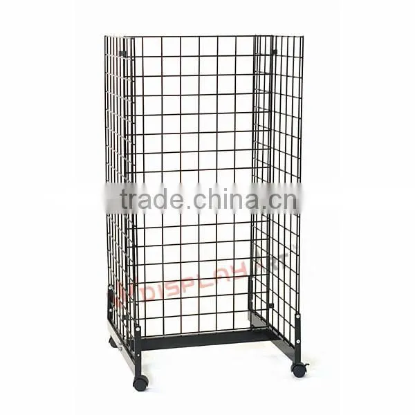 Wire display shelf rack