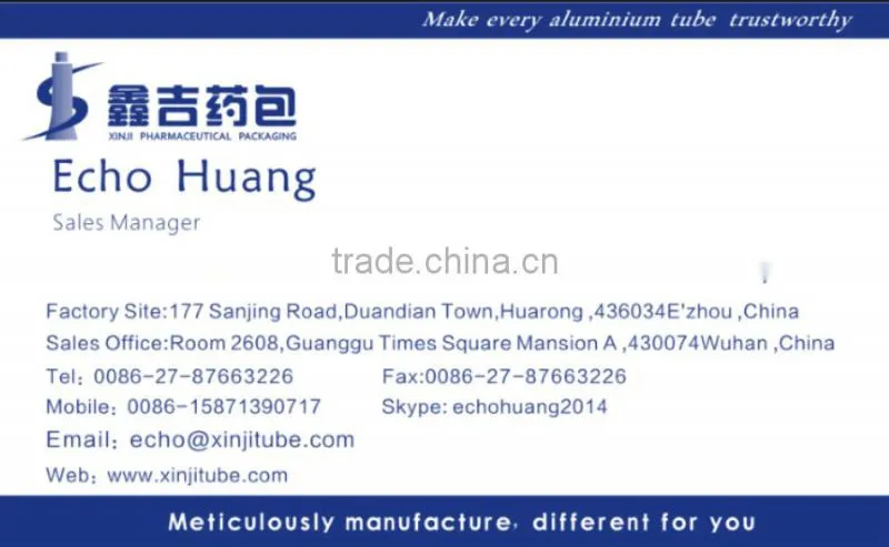 Toothpast Usage, Aluminum material toothpaste tube, Collapsible aluminum tube