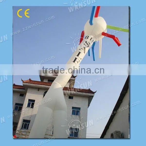 H=5m 190T Polyester Pongee CE pvc funny inflatable bee toy