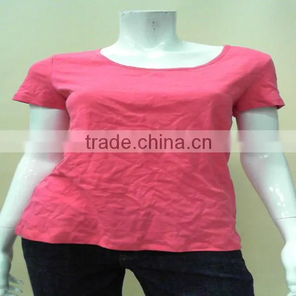Slim fit blank Womens T-Shirts