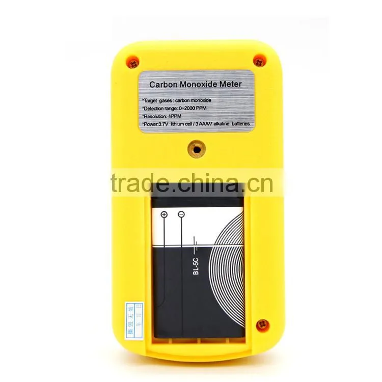 High sensitivity Digital Carbon Monoxide Detector CO Gas Meter With Alarm