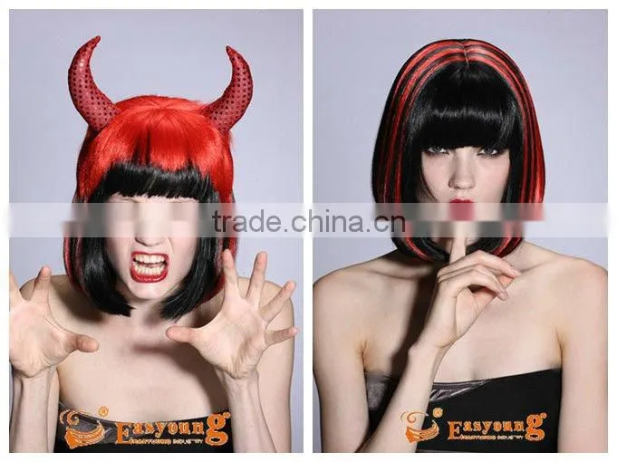 Cheap cosplay synthetic Witch wig, halloween wig, festival wigs