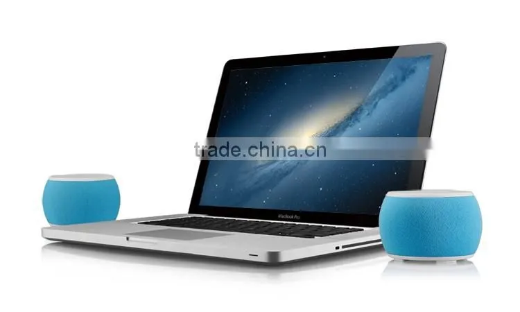 Double Drum Shape Multimedia Hot Selling Digital Tablet Speaker