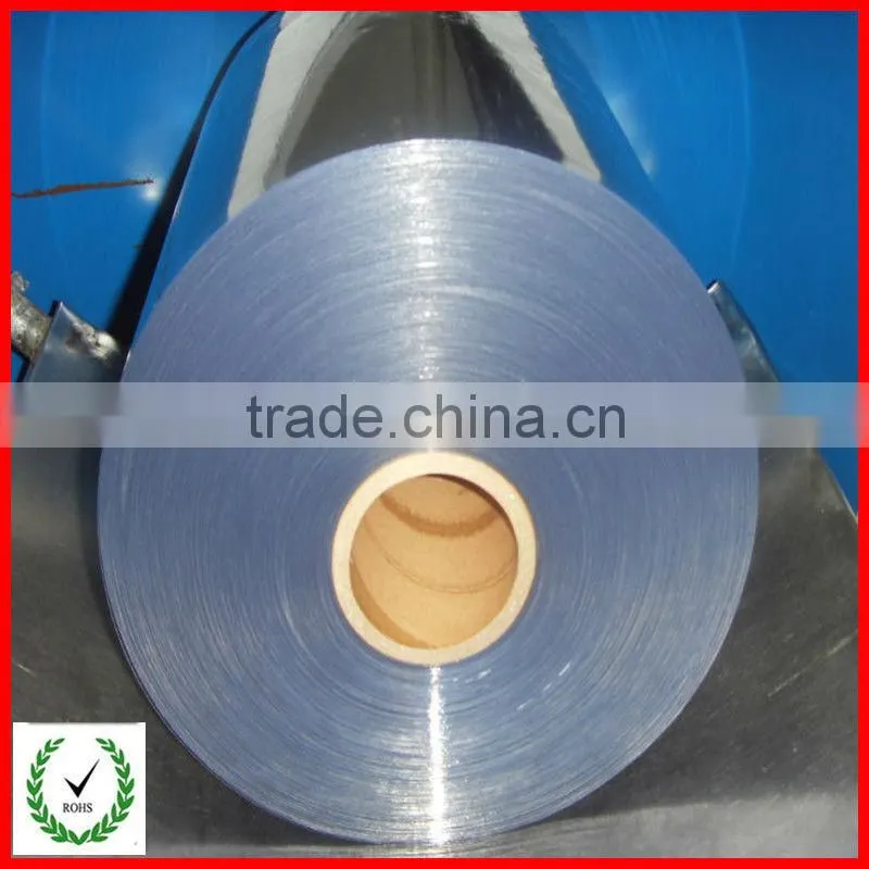 Transparent pvc film for packaging