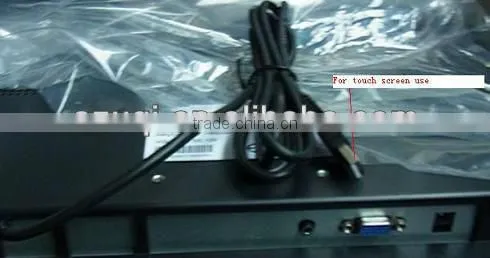 10.4'' cctv touch screen color monitor with VGA ,USB