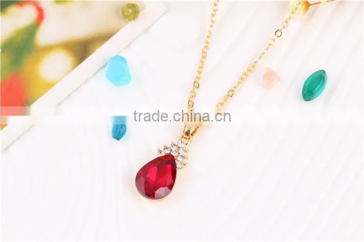 Online shonp china wedding earring and necklace set white cubic zircon stone jewelry