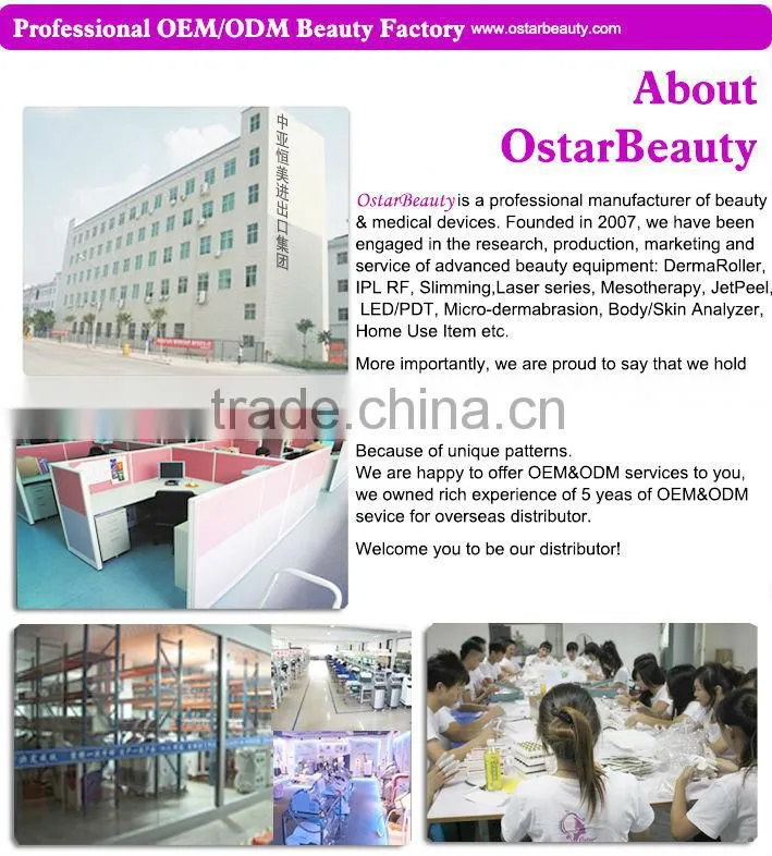2015 hotsale!! Elight for all kinds of hair removal and skin care equipment (Ostar Beauty Factory)