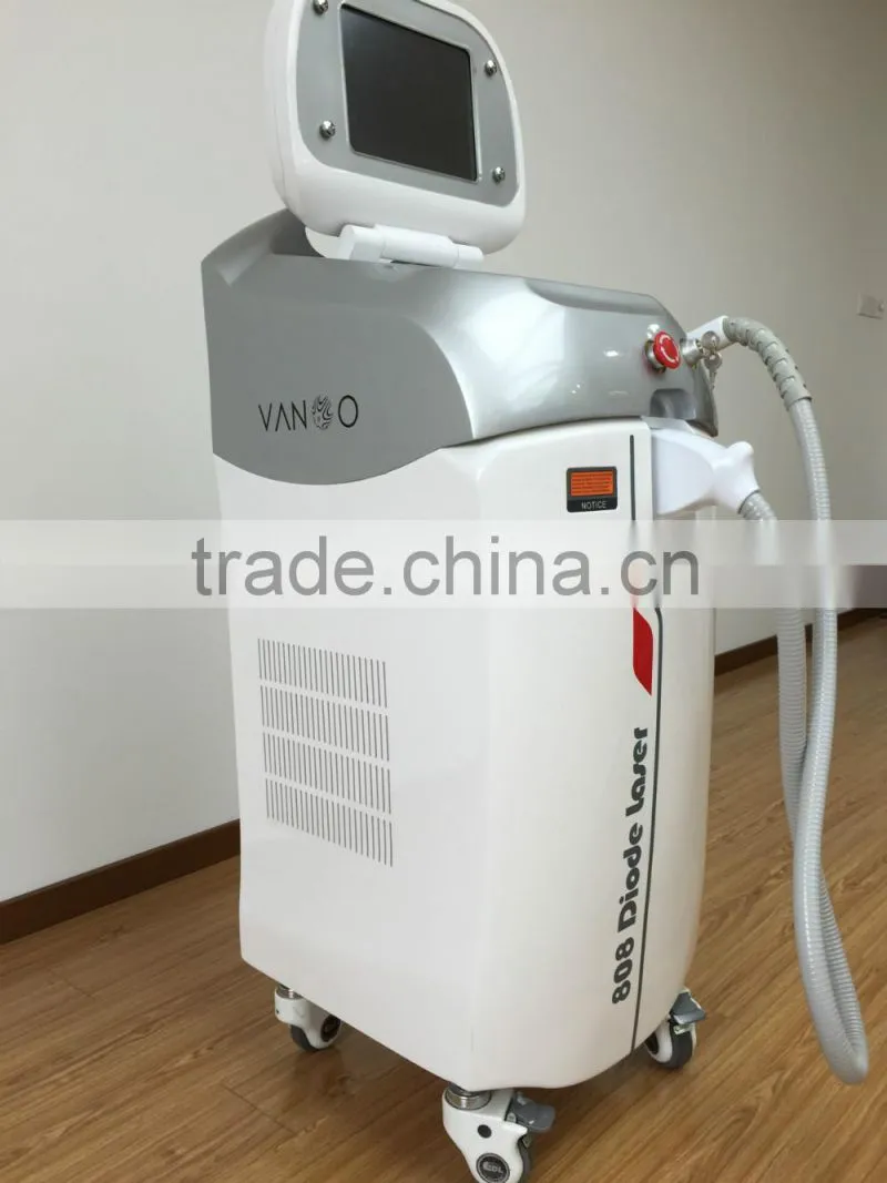 vertical 808nm diode laser hair removal machine