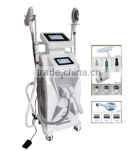 Factory promotion IPL RF skin rejuvenation OPT& E-light hair removal system
