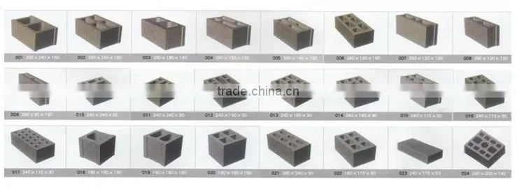 Professional manufactory QT10-15 automatically baking-free concrete block machines China supplier