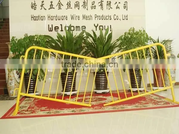 powder coated crowd control barriers barricades queue control barrier temporary fence