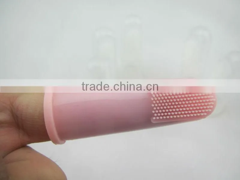 Pet toothbrush, dog finger toothbrush, soft pet massage toothbrush