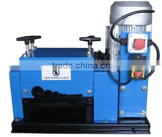 HW-009 Hot sale electric wire stripper machine /cable stripper machine and cable making equipment with CE1-42mm