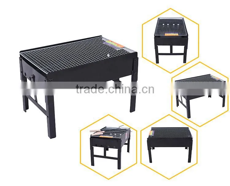New Arrival 2015 promotional supply detachable industrial charcoal grill