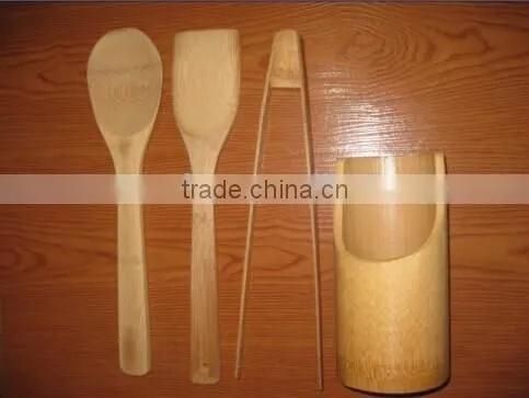 hot sale natural bamboo spoon sets