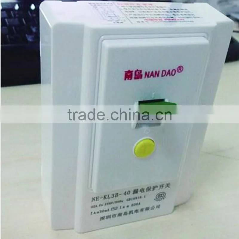 2016 Worldwide Circuit Breaker NE-KL3B-40 Without Over Current Breaking Capacity 500A Automatic Electrical Circuit Breaker