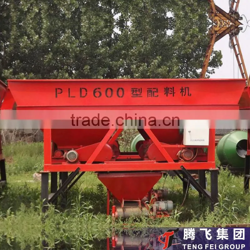 Factory direct- pld 600 concrete batching machine