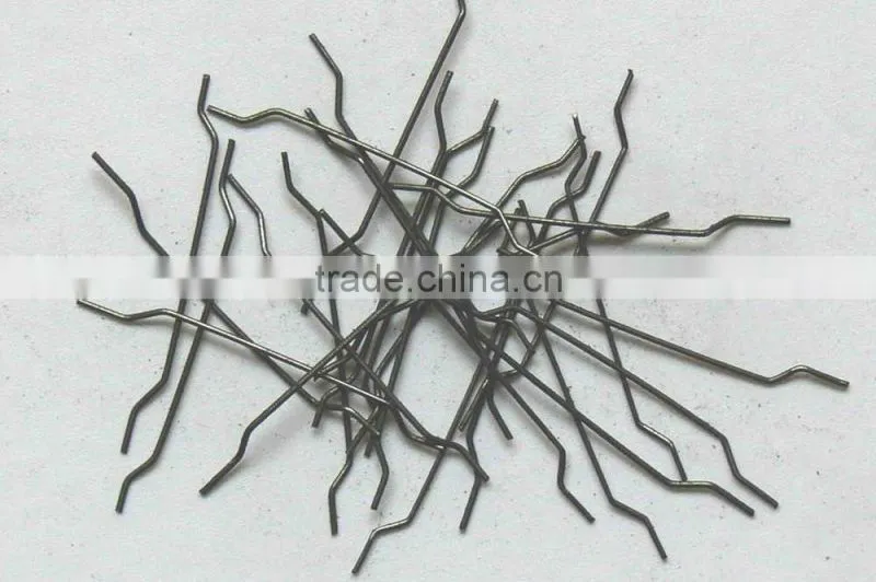 hot sale waved steel fiber with ISO and CE