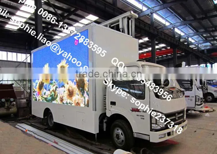 transparent led display truck,mobile display trucks,led mobile truck for sale