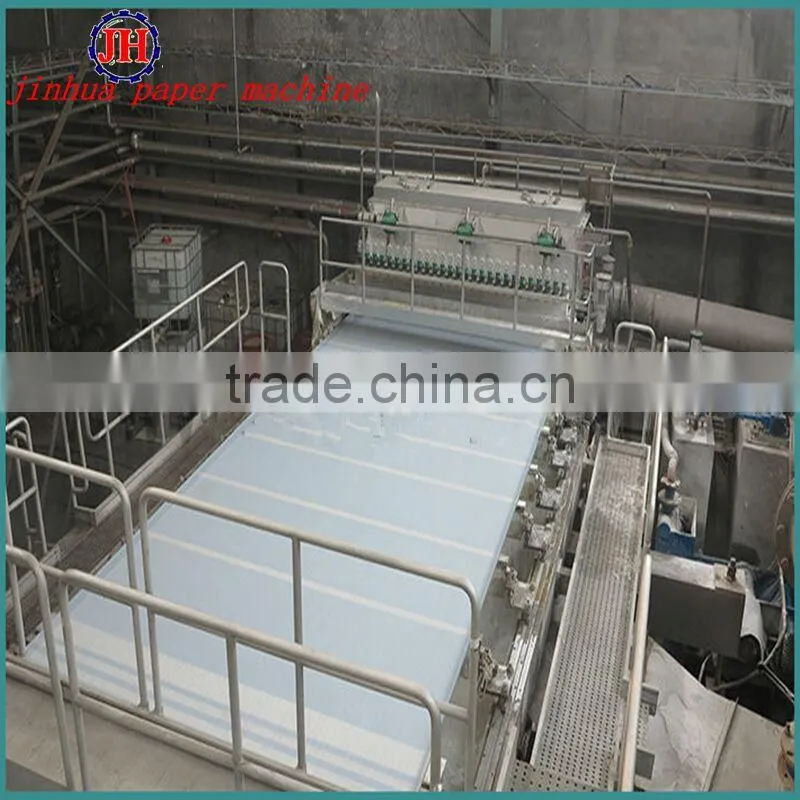 1575mm 15T/D a4 Paper Machine, Office a4 Copy Paper Making Machine