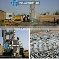 big diameter drilling machines HFT350B truck water well drilling rig machine with Strong compressor force