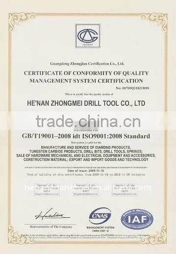 NQ NQ2 NQ3 Diamond Core Bits