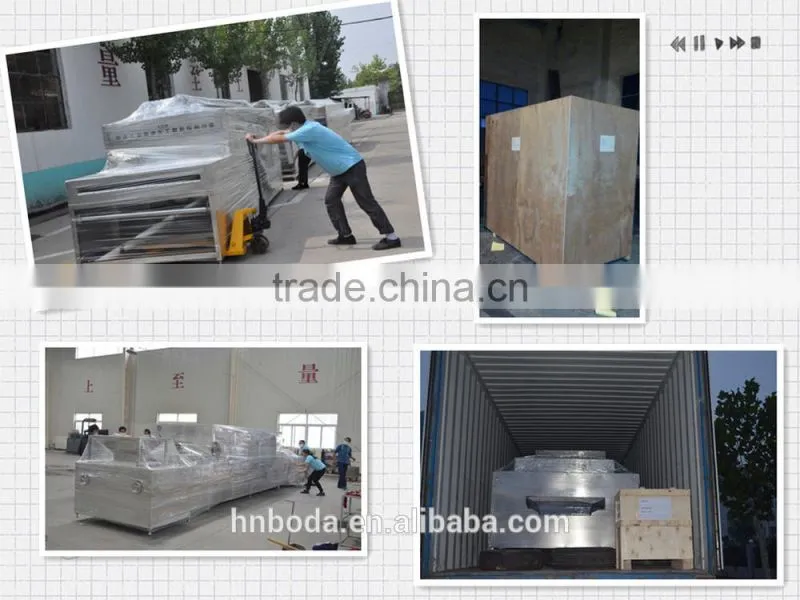 Industrial tunnel type Chinese pickles microwave sterilization /sterilizing machine