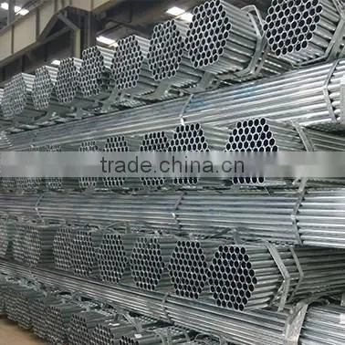3"1.0mm Building Materials Hot Dip Galvanized Steel Pipe For Greenhouse