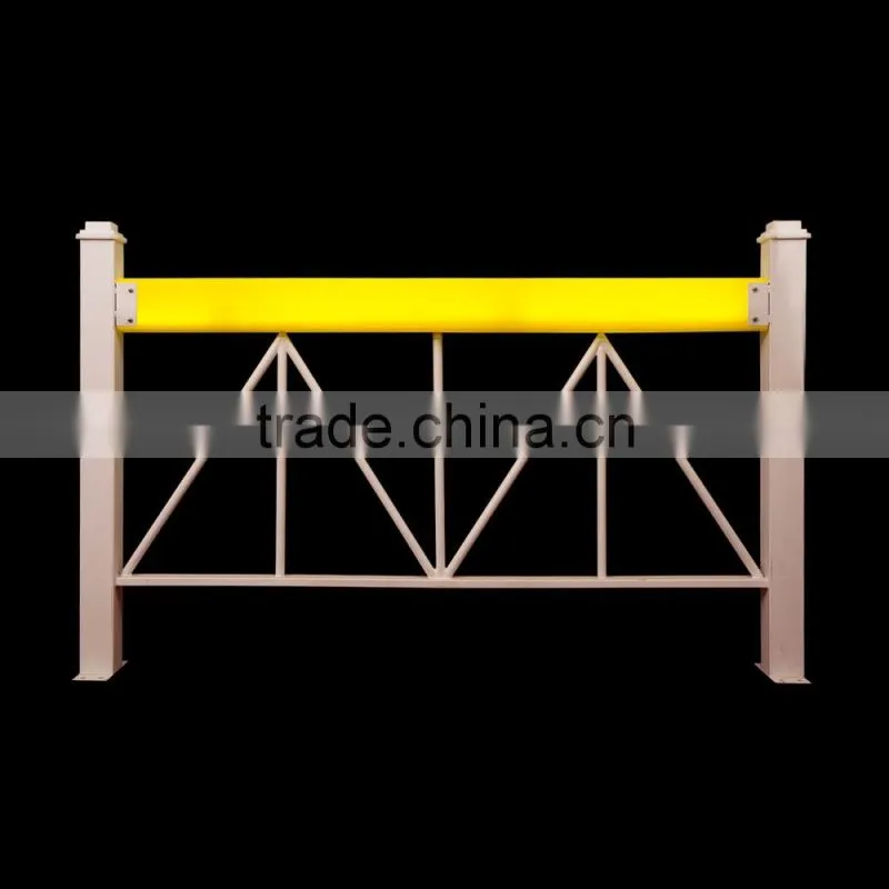 metal balcony railing,led plastic rail, coloful fence