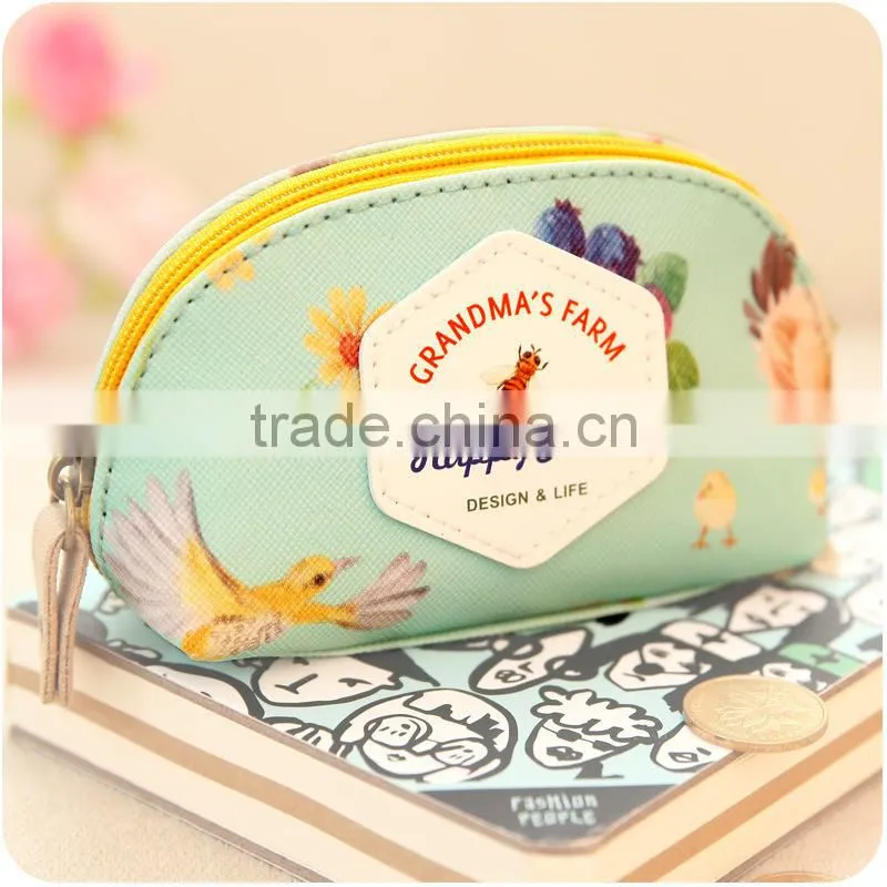 Q1092 Cute cartoon farm coin bag