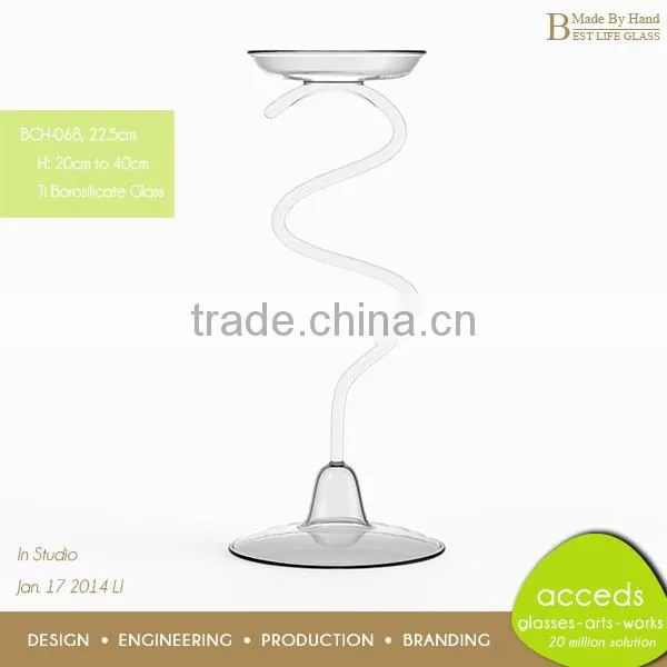 Pyrex Clear Glass Hanging Candle Holder Wholesale Candle