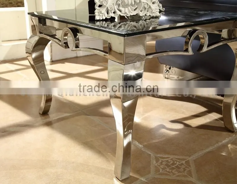 2017 marble end table small with stainless steel leg