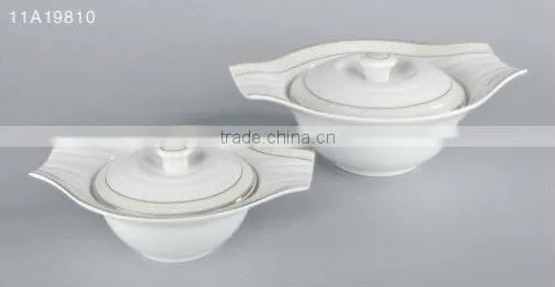 14PCS ceramic flower surface dinnerware tableware set