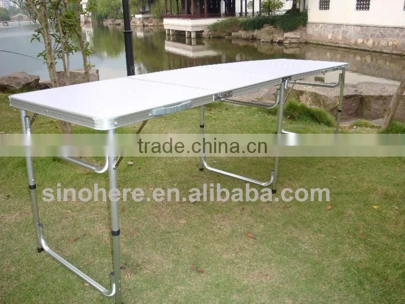 Aluminium Beer Pong Game Folding Table EY1008