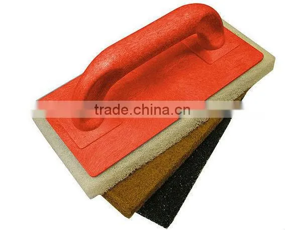 Best Selling Scouring Pad Holder, Sponge Pad with Velcro handle for Cleaning