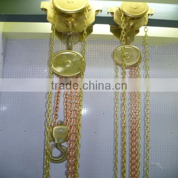 nonsparking chain hoist Al-Cu Be-Cu nonsparking safety tools explosion-proof