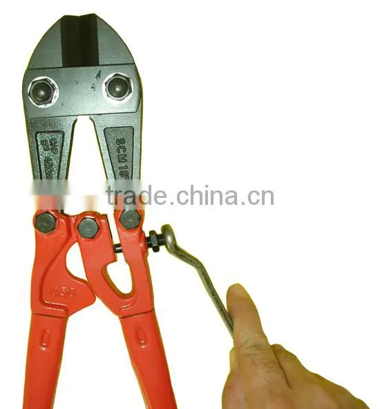 CR-V bend nose bolt clippers,bolt clipper with tubular handle,long handle bolt cutter
